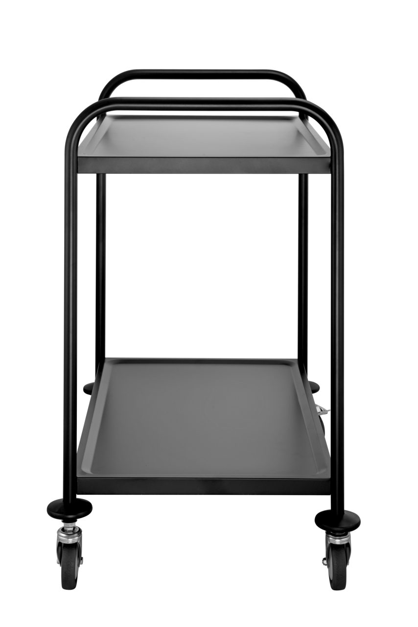 Chariot de service et de transport ECO 2 noir