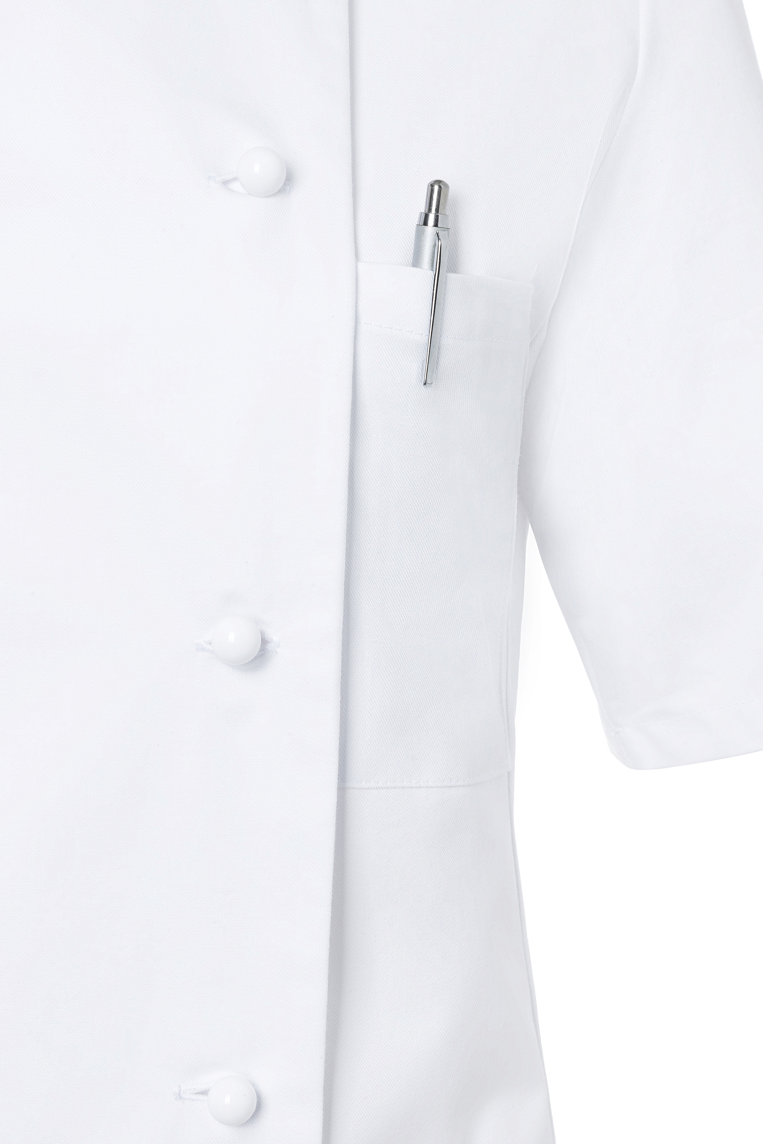 Veste de cuisine femme Pauline - Blanc - 42