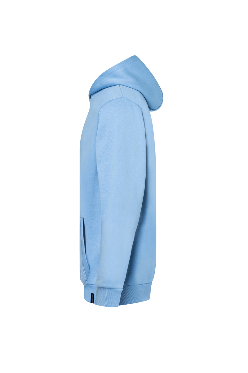 Herren Workwear Sweat Hoodie Soft-Face, aus nachhaltigem Material - Eisblau - L