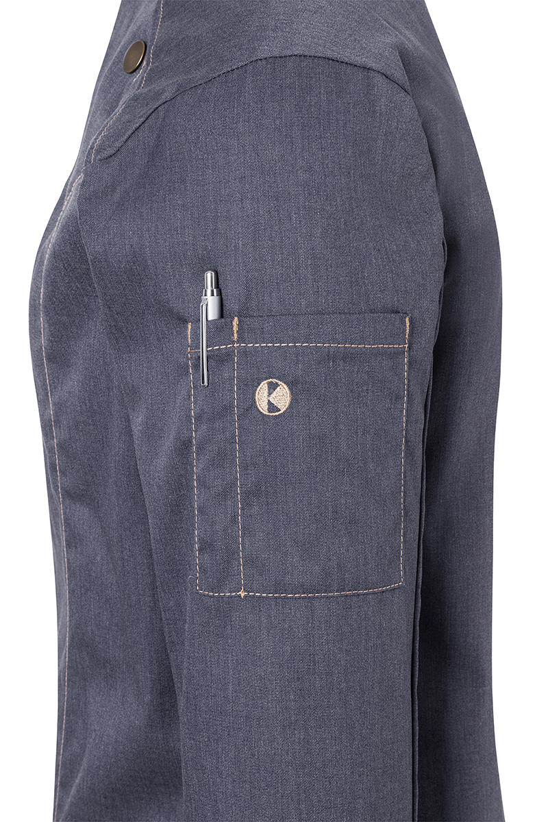 Veste de cuisine femme Jeans-Style - Vintage Black - 34
