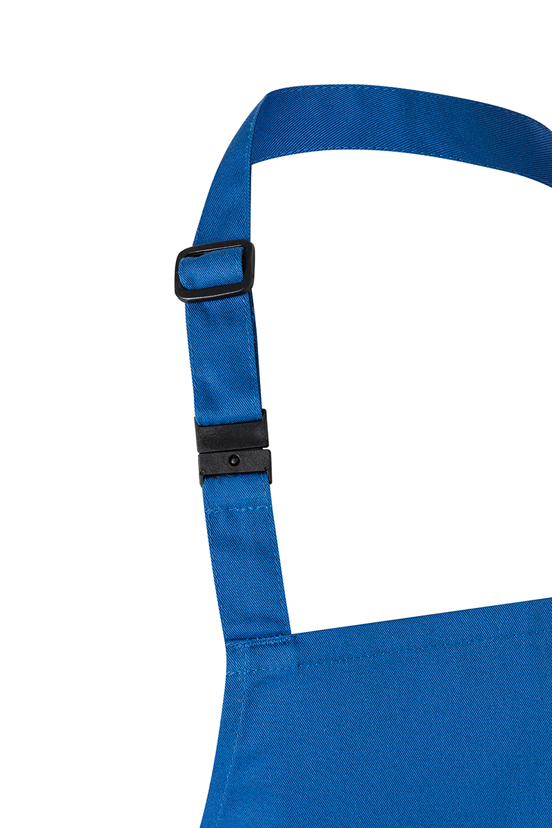 Tablier à bavette Basic avec boucle pour enfants - Bleu - S