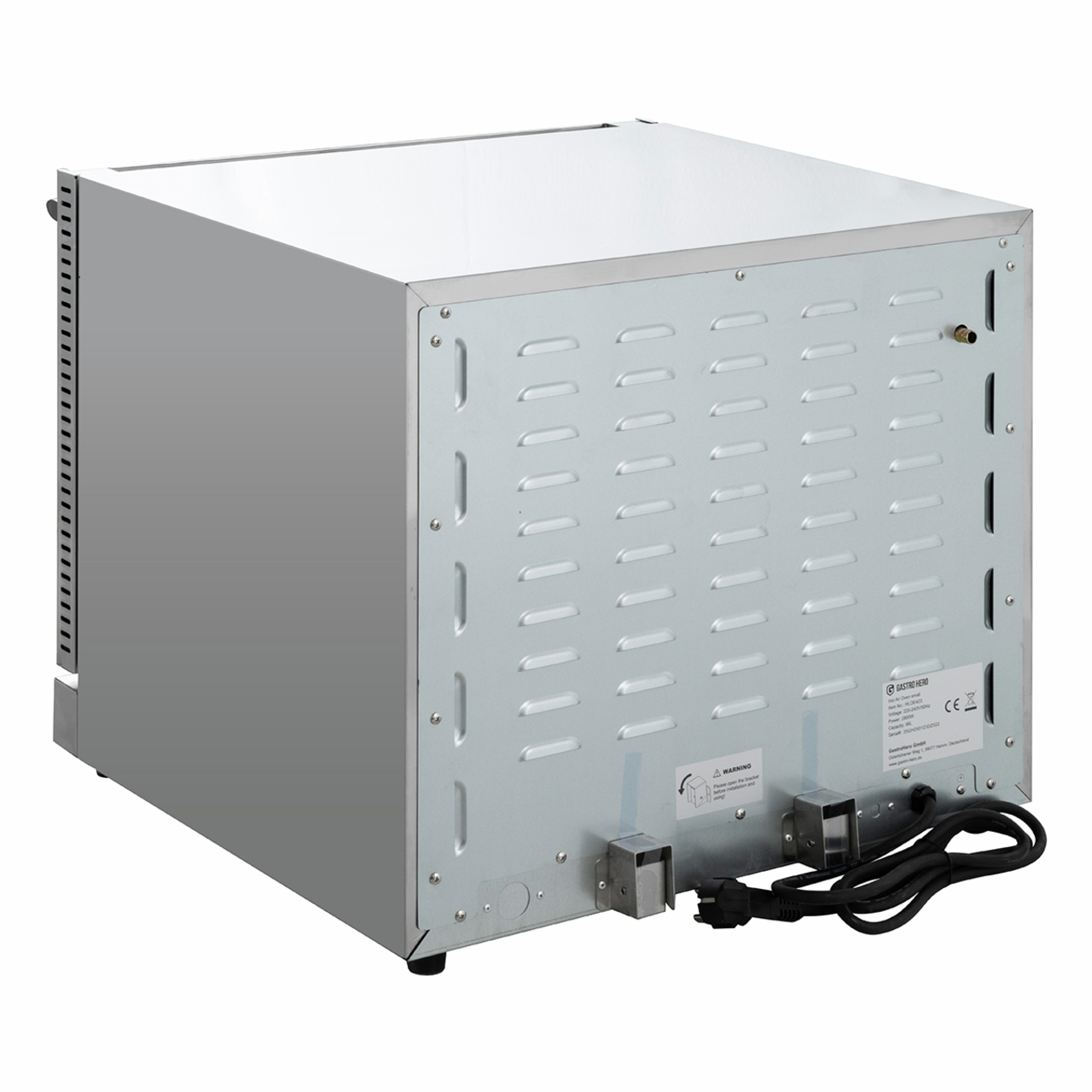 Heteluchtoven ECO - Manueel - 4x GN 2/3 - 2,8 kW - 230V