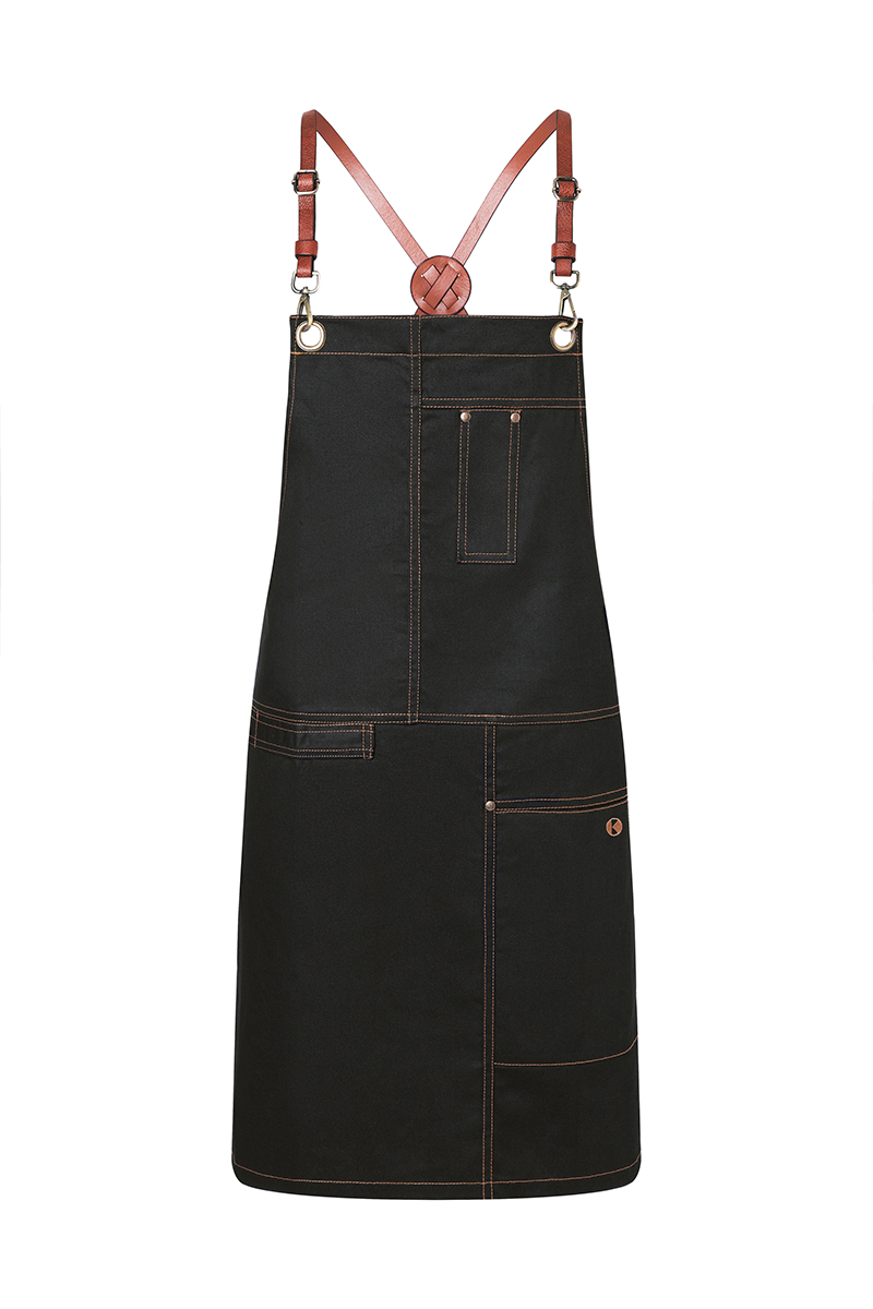 Latzschürze Urban X-Style - Schwarz