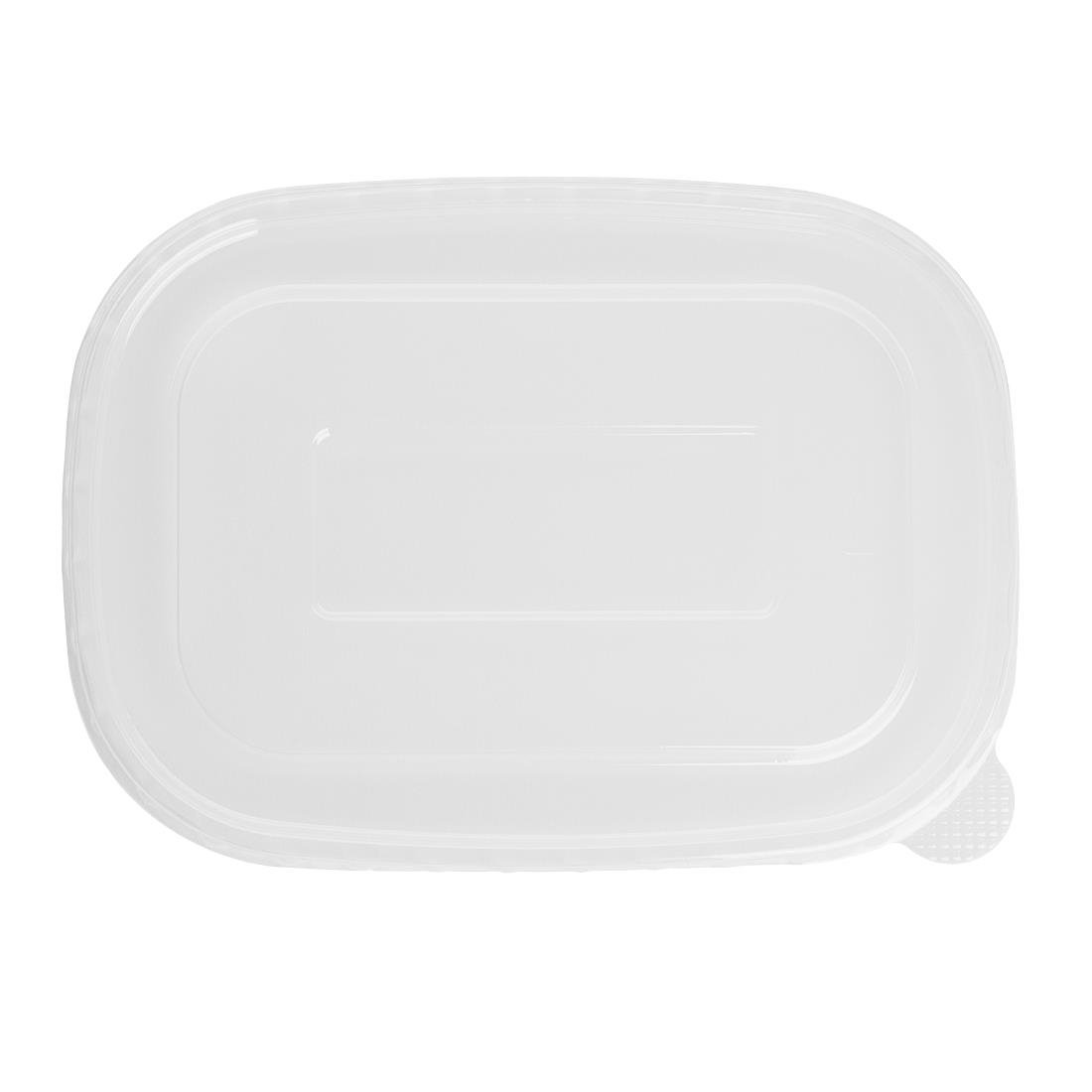 Fiesta Recyclebare Pet Deksel Voor Rechthoekige Containers (Pack Van 300)