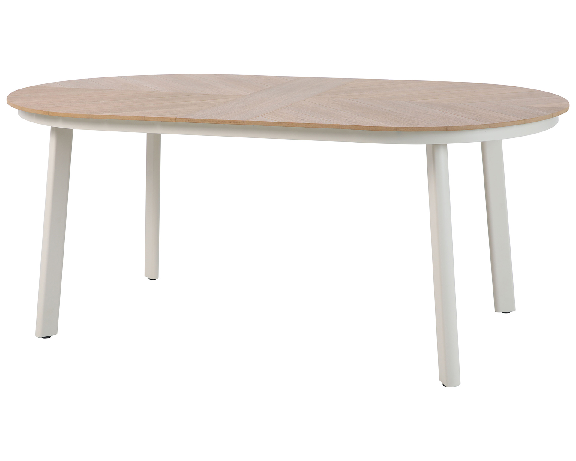 Table de salle à manger/jardin Polly - Bois beige