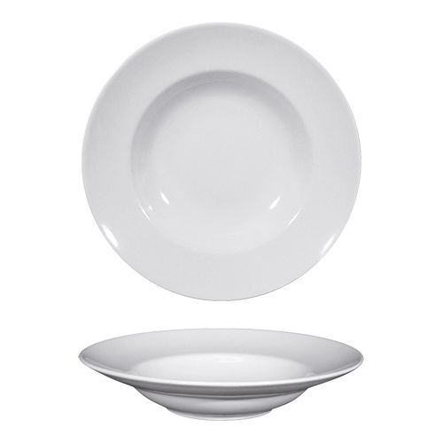 Assiette | Porcelaine | Rond | Blanc | Ø30cm