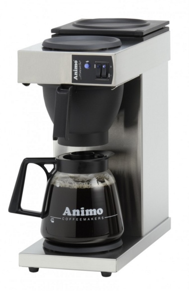 Koffiezetapparaat Animo | 10380 | Excelso | Inc Glazen Kan 1,8 Liter | 2250W | 190x370x(h)580mm