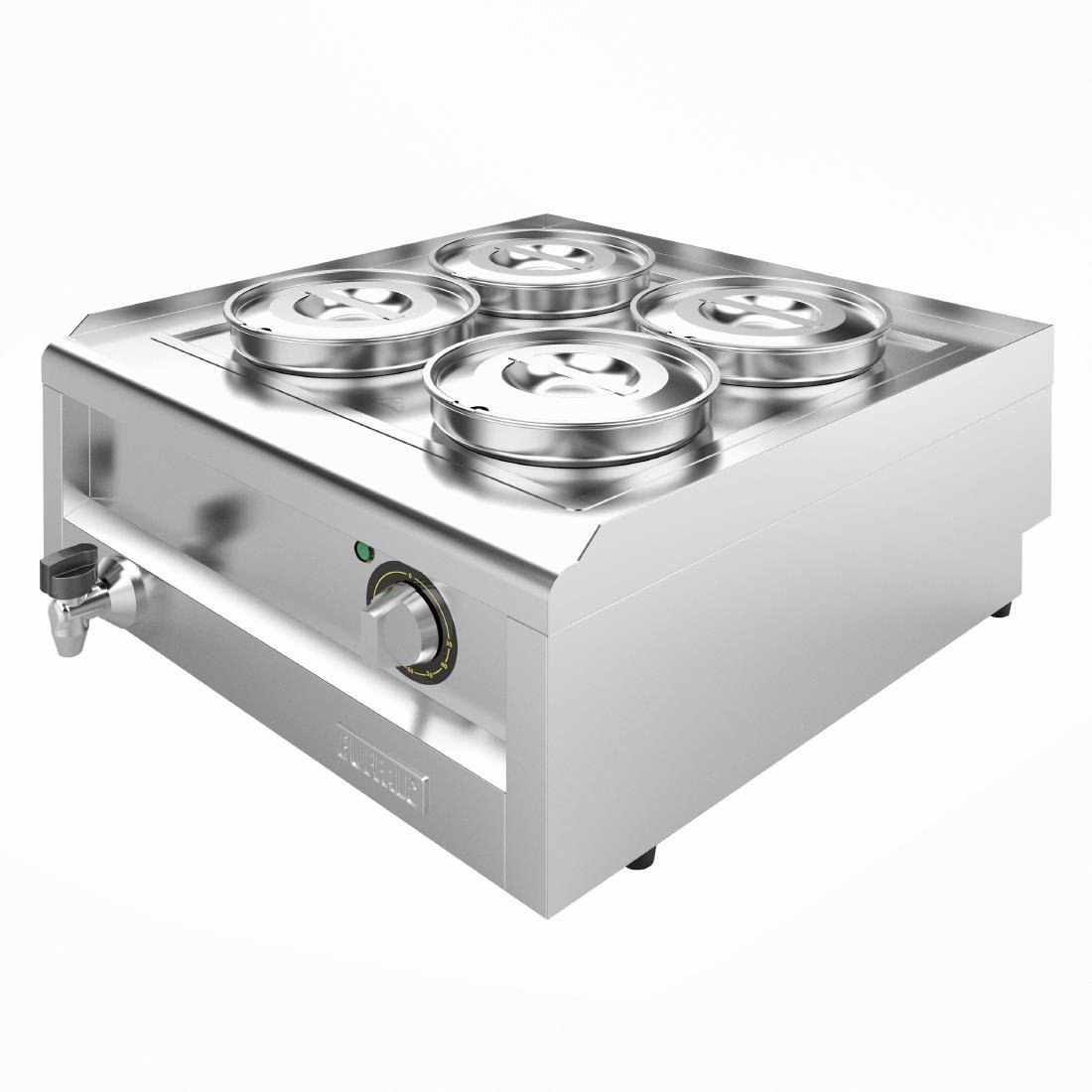 Bain-marie 4 pots Série 600 Buffalo