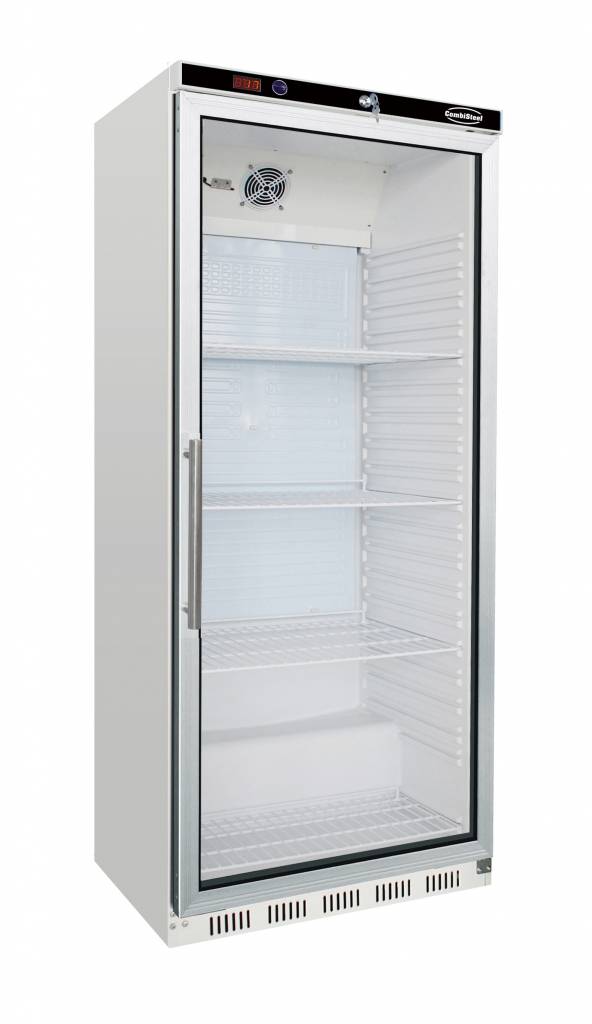 Réfrigérateur avec porte vitrée | 570 litres | 777x695x(h)1895mm | Blanc