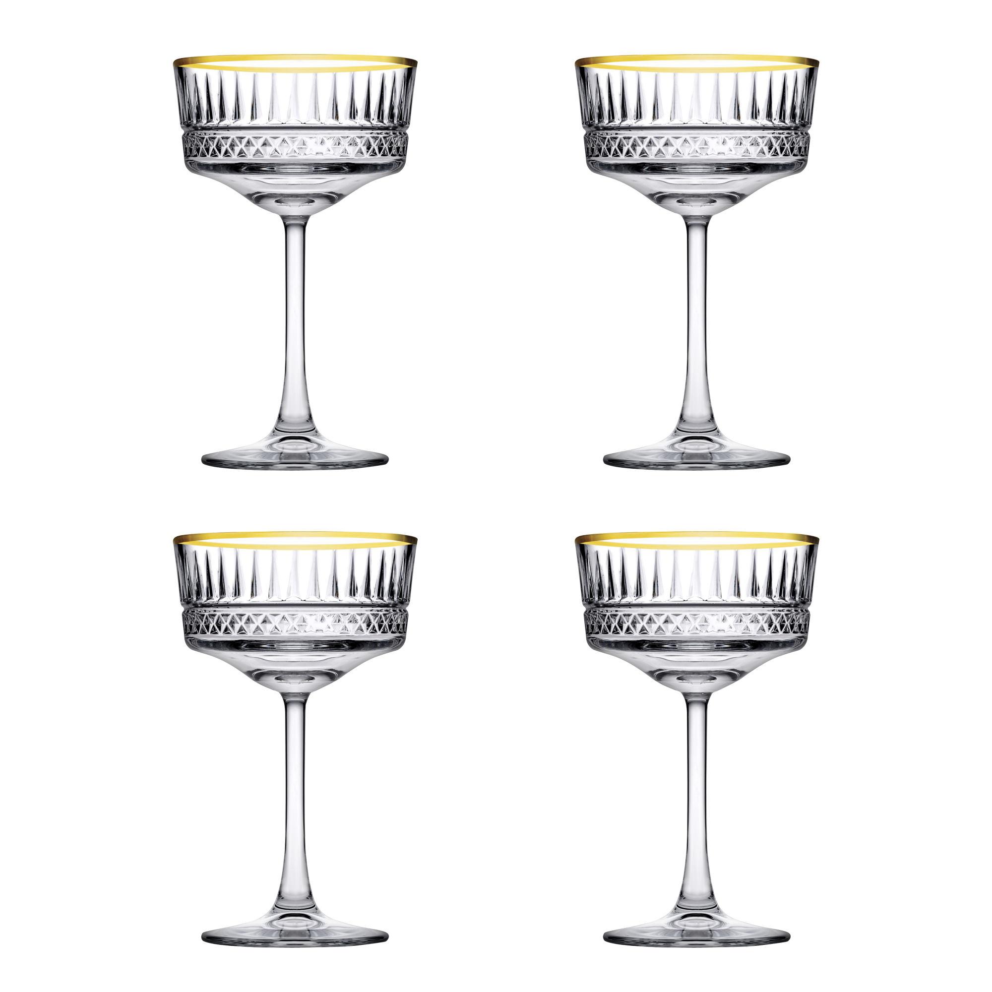 Champagnecoupe Elysia 26 cl  Goud