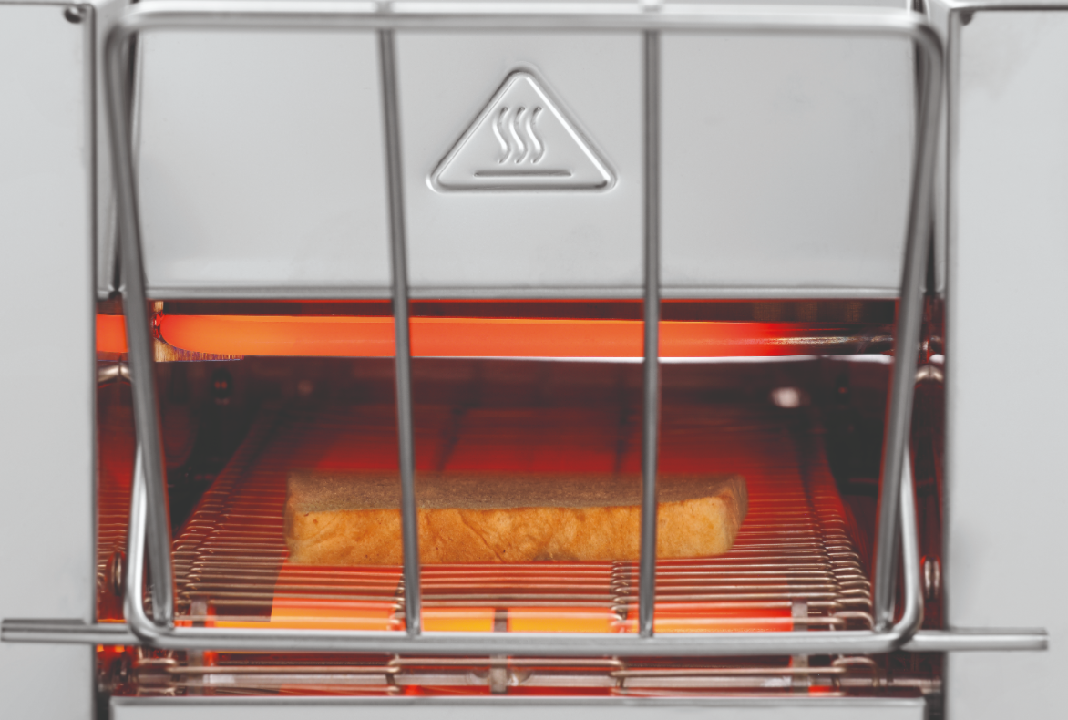 Durchlauftoaster Mini-XS | 90 Toastscheiben St. | 1KW | 235X655X395mm