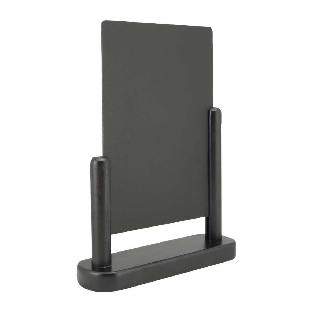 Chevalet de table moyen Securit Elegant bois laqué noir