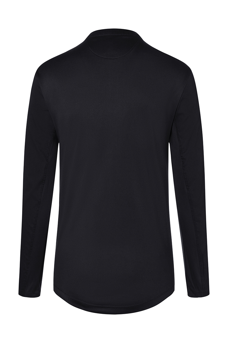 Langarm Arbeitsshirt Performance - Schwarz - L