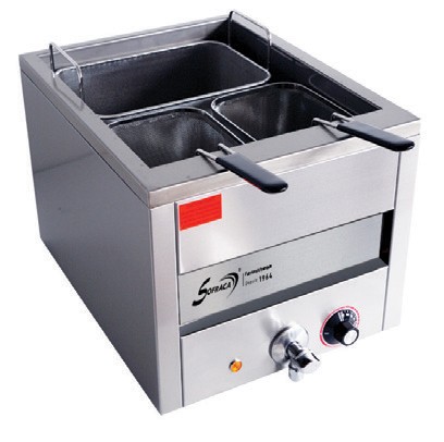 Cuiseur à pâtes + 1 panier large + 2 paniers - Cuve de 27 litres - 21202 + PAN01