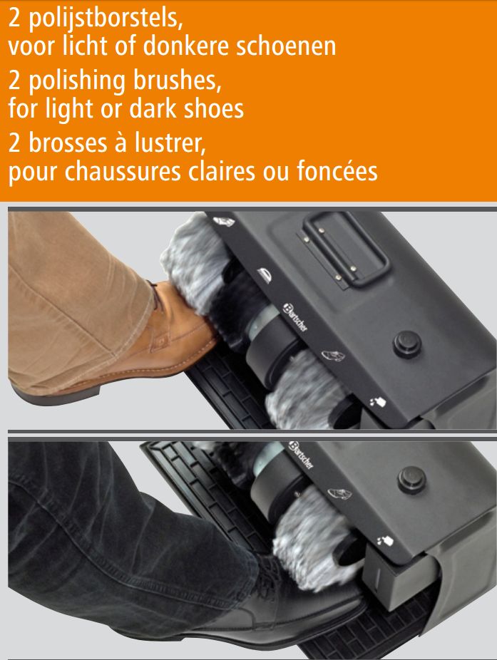 Cireuse Chaussures Électrique - 120W - 400x240x260(h)mm