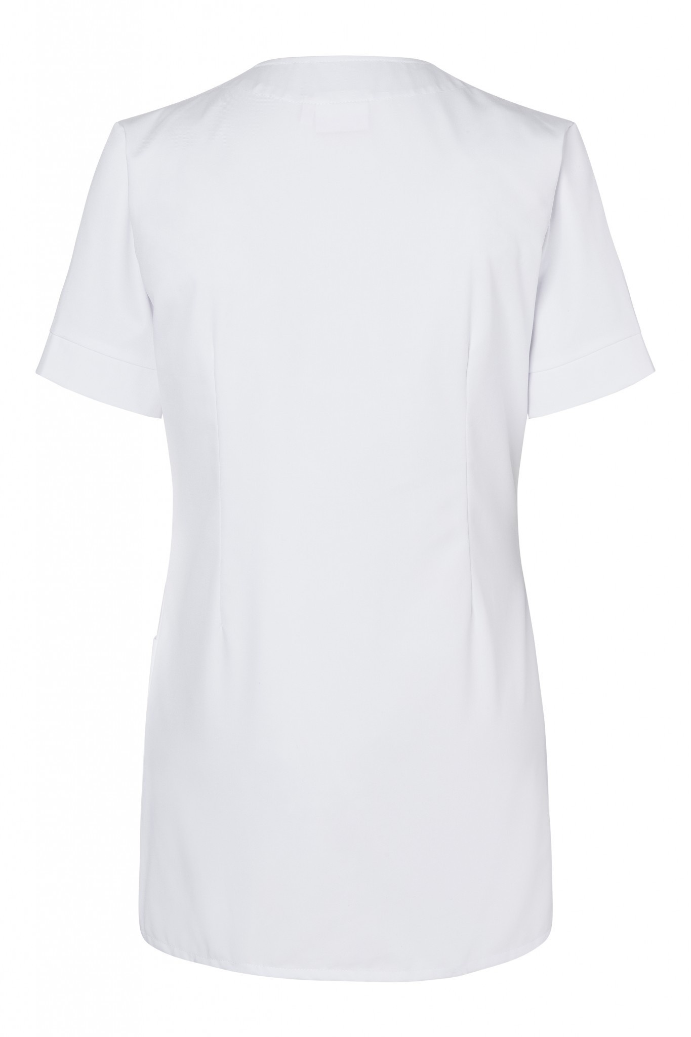 Kasack Melanie - Weiß - 65% Polyester / 35% Baumwolle - Erhältlich in 10 Größen