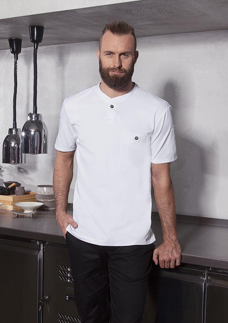T-shirt de travail à manches courtes Performance - Blanc - M