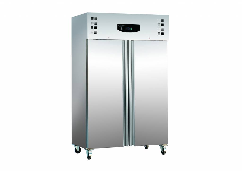 Kühlschrank Edelstahl+ Alu | 1200 Liter  Statisch | 6x 2/1 GN | 1345x815x(h)2010mm