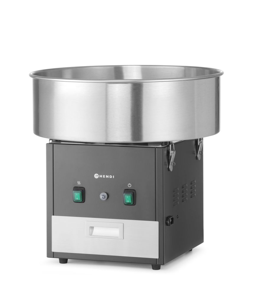 Suikerspinmachine  - Zwart - 220-240V/1130W - 520x520x(H)503mm