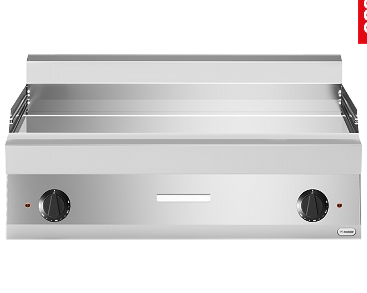 Modulares Backblech glatt – elektrisch 400 V – 65 x 100 cm