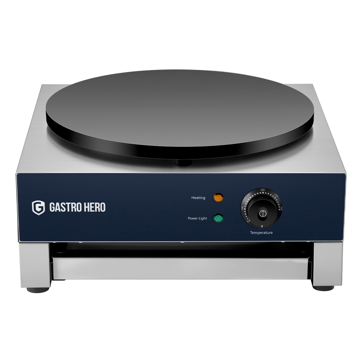 Elektrisch crêpesijzer - 1 bakplaat Ø 400 mm