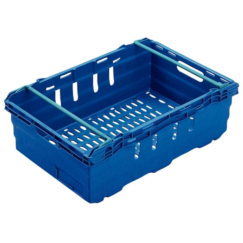 Voedselcontainer Blauw | Tot 8 Stapelbaar | 60x40x(H)19,9cm | 35 Liter