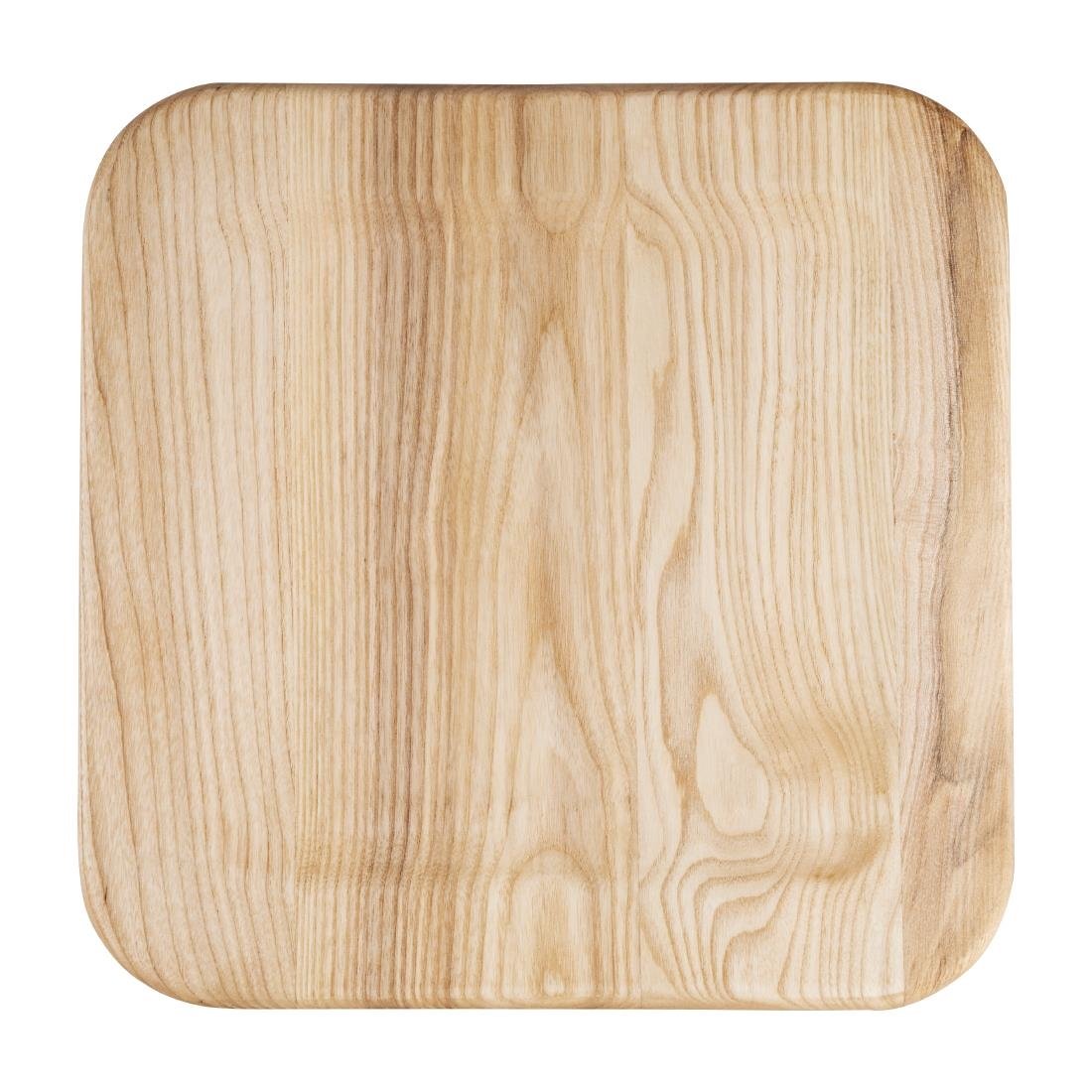 Bolero bistro hoge krukken met houten zitkussen wit (4 stuks)