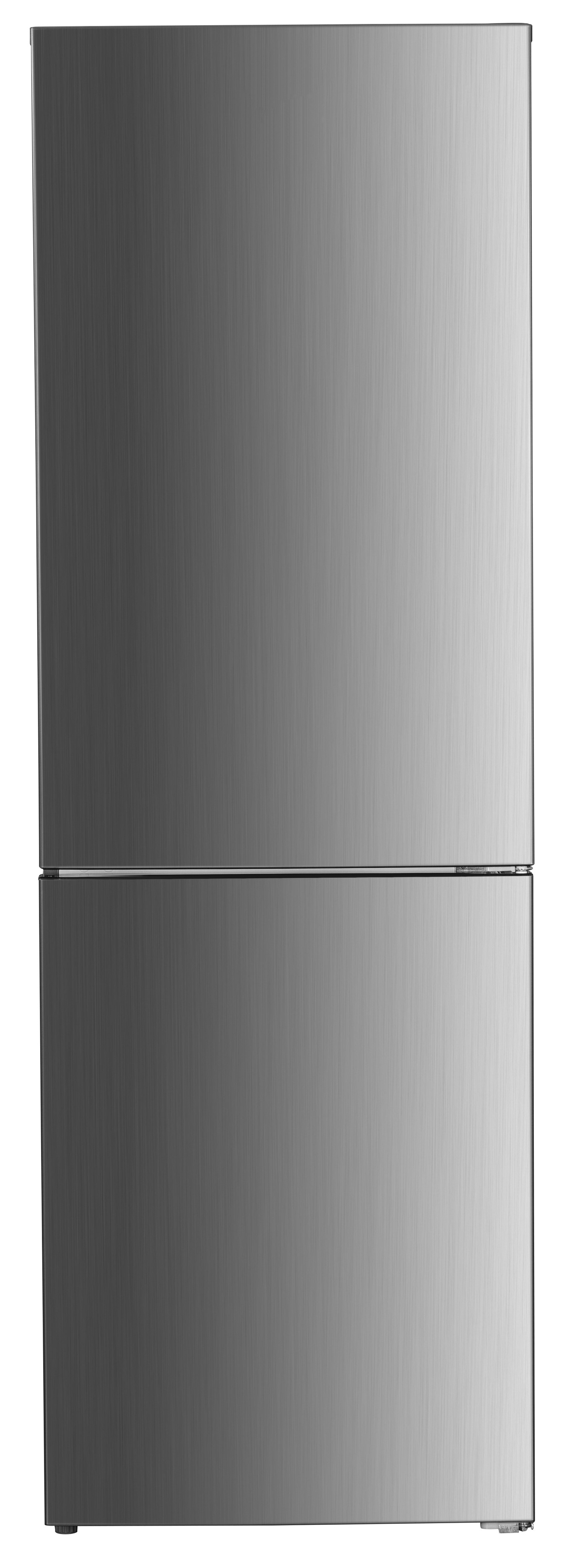 Dark Inox koel-vriescombinatie met LED-verlichting