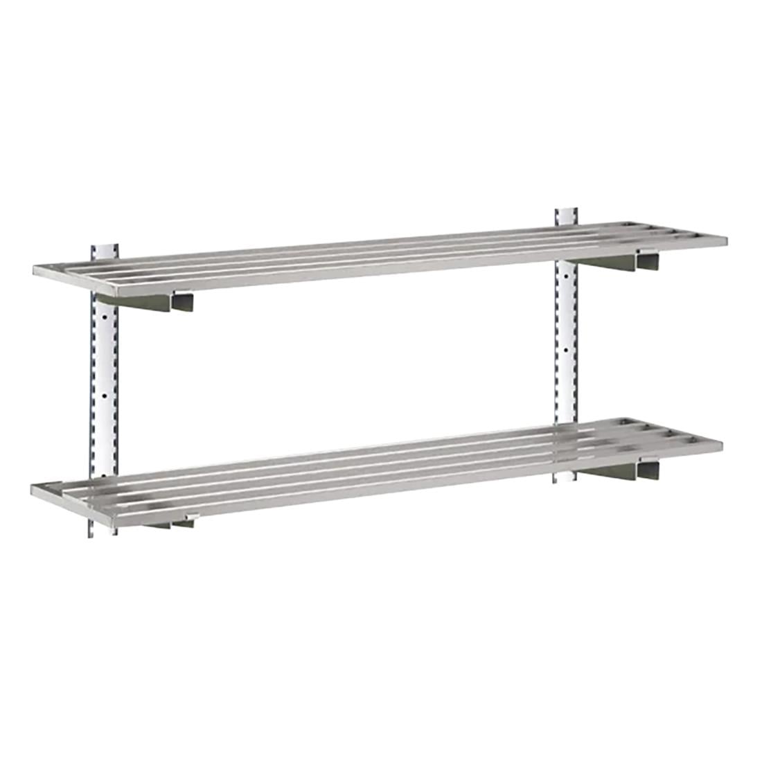 Étagère complète 2 niveaux Gastro-M 1200x400x20mm