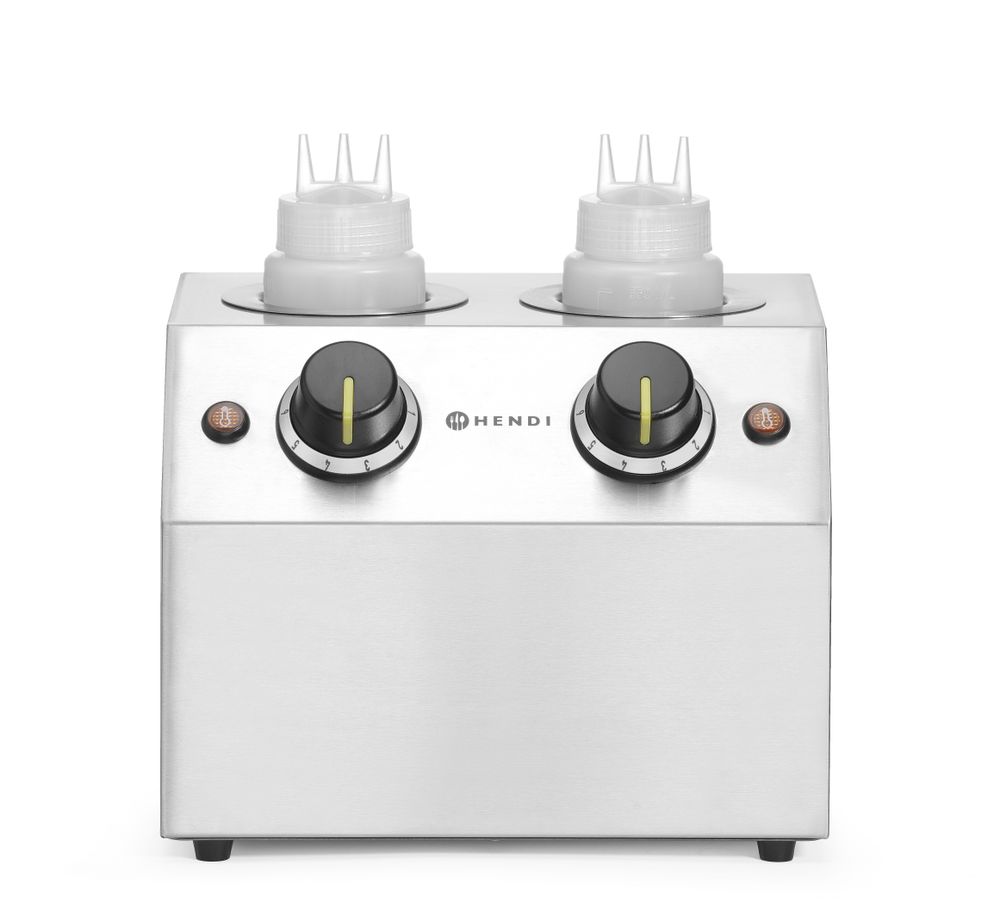 Sauswarmer dubbel - 1,3L - 220-240V/400W - 270x223x(H)282mm