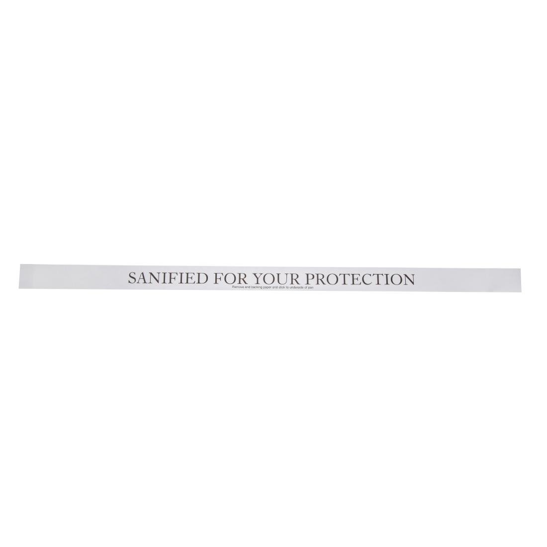 Sanified for your protection stickers (250 stuks)