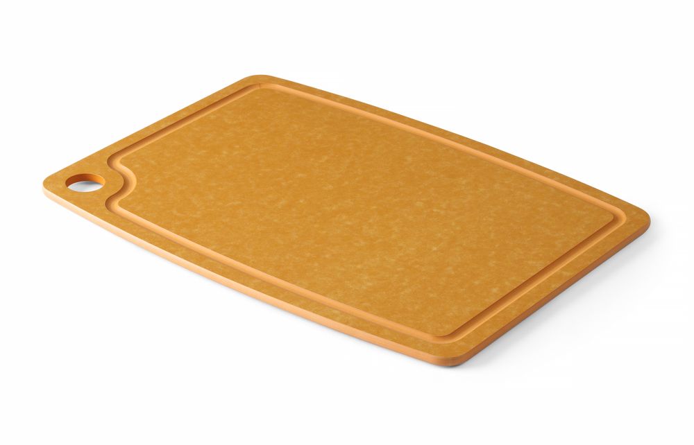 Houtvezel snijplank - Bruin - 370x275x(H)6mm