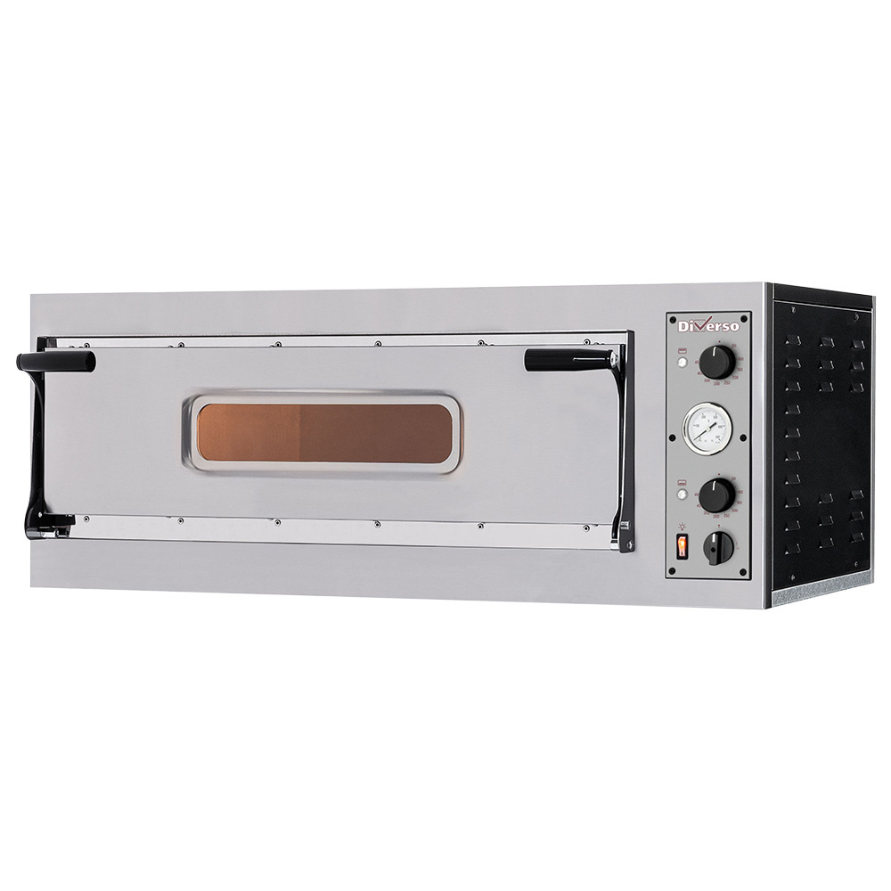 Elektro Ofen 2 Pizzen diam. 350mm, 1 Backkammer