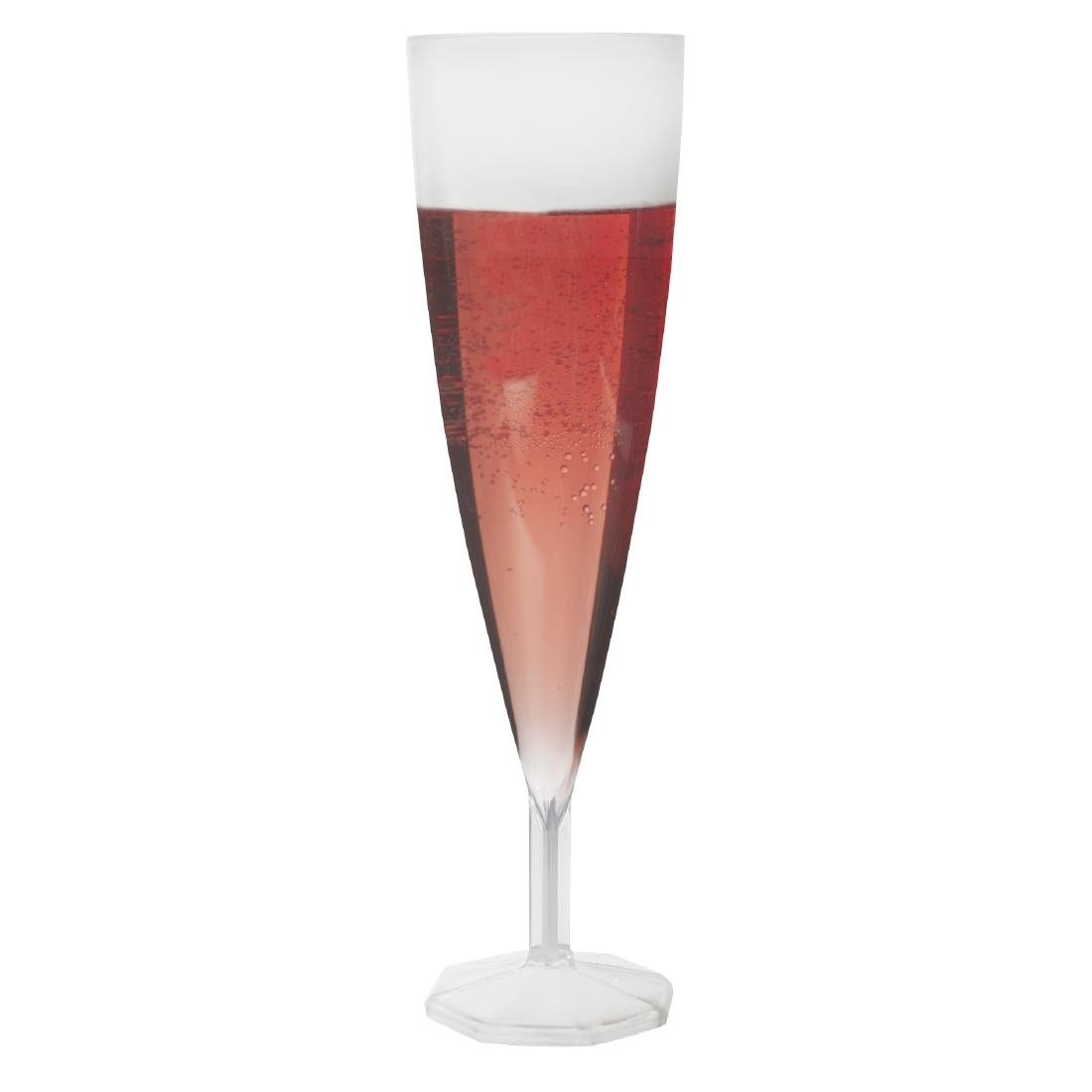 eGreen Einweg-Champagnergläser 135ml (Packung mit 150 Stück)
