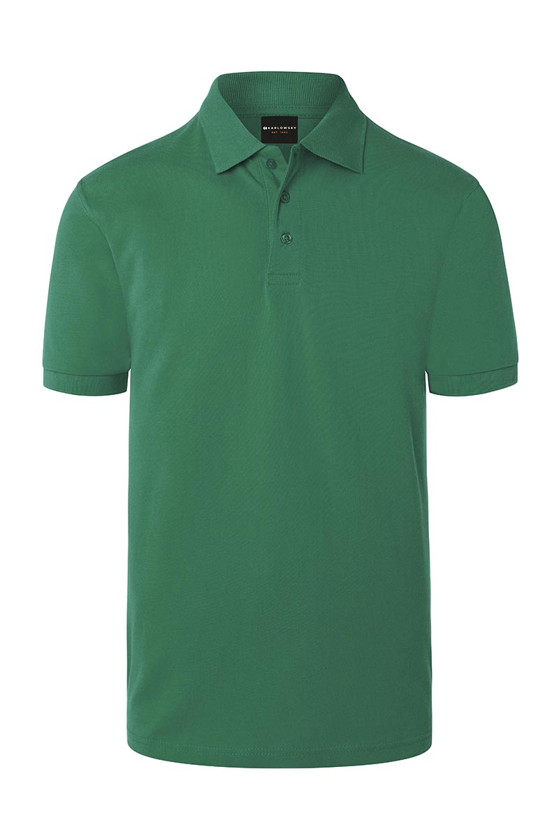 Herren Workwear Poloshirt Basic - Waldgrün - 4XL