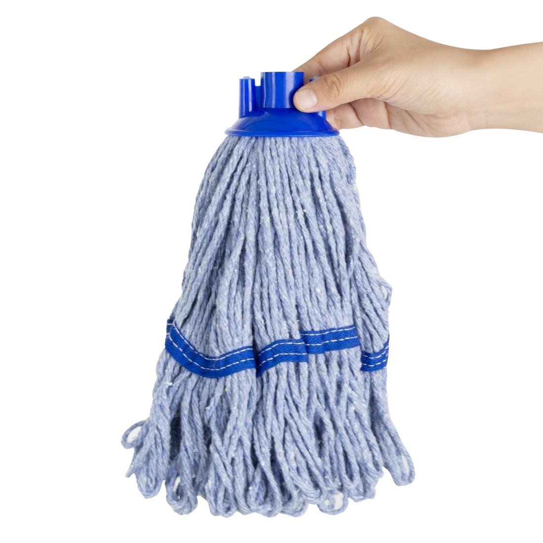 Jantex Wischmop Kopf Blau Streifen 200g