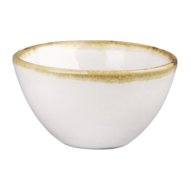 Plats à tremper Olympia Kiln craie blanc 68mm 50ml - 12 pièces
