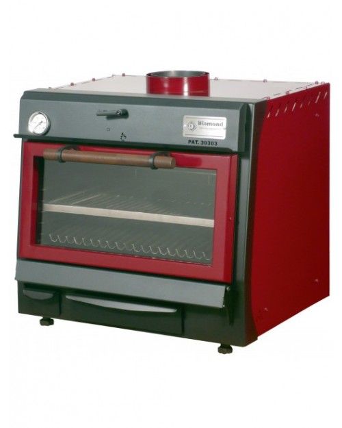 Houtskool Oven - BBQ | GN1/1 | 60kg/uur | 706x613(925)xh690mm