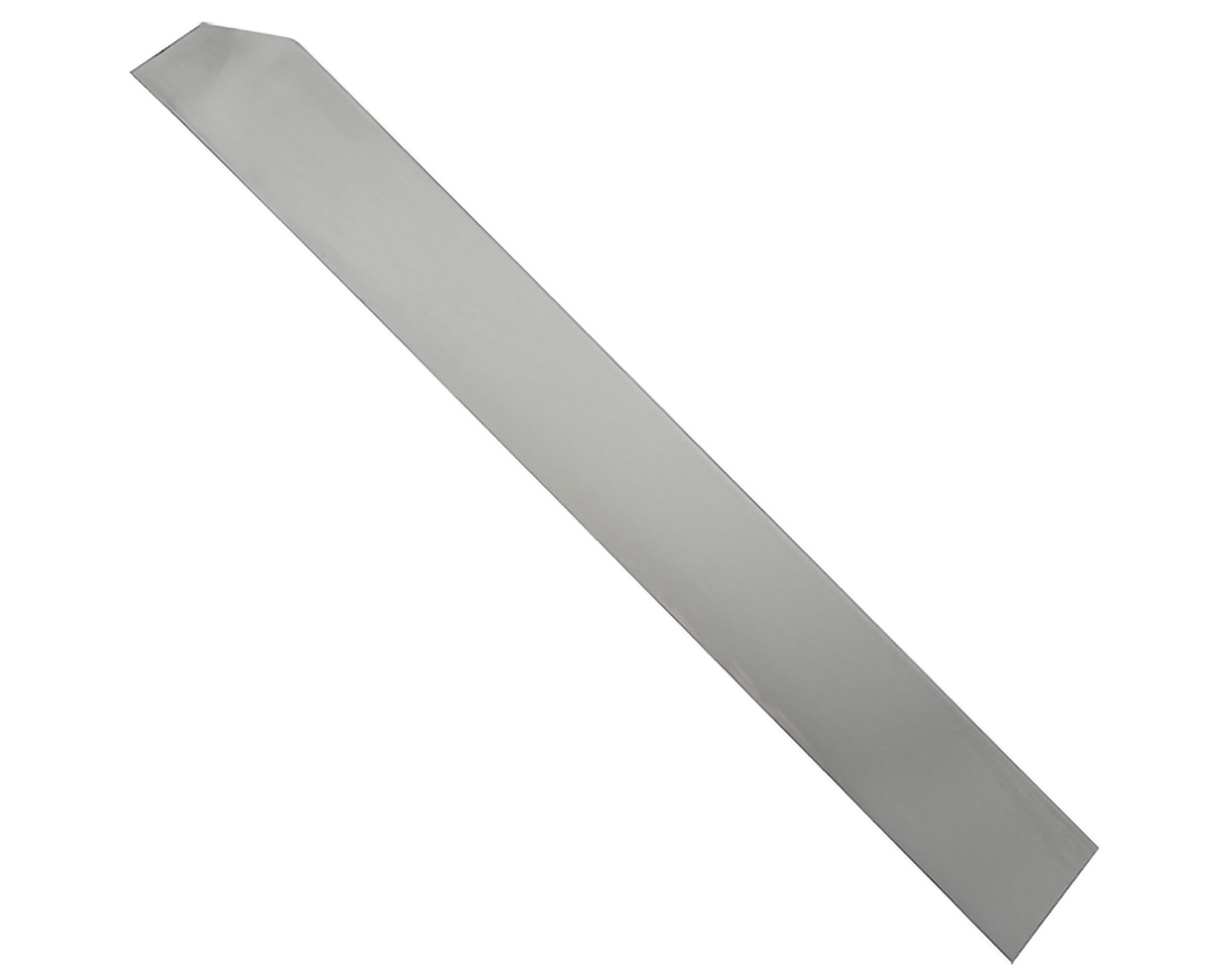Bande de connexion droite pour gril modulaire en pierre de lave