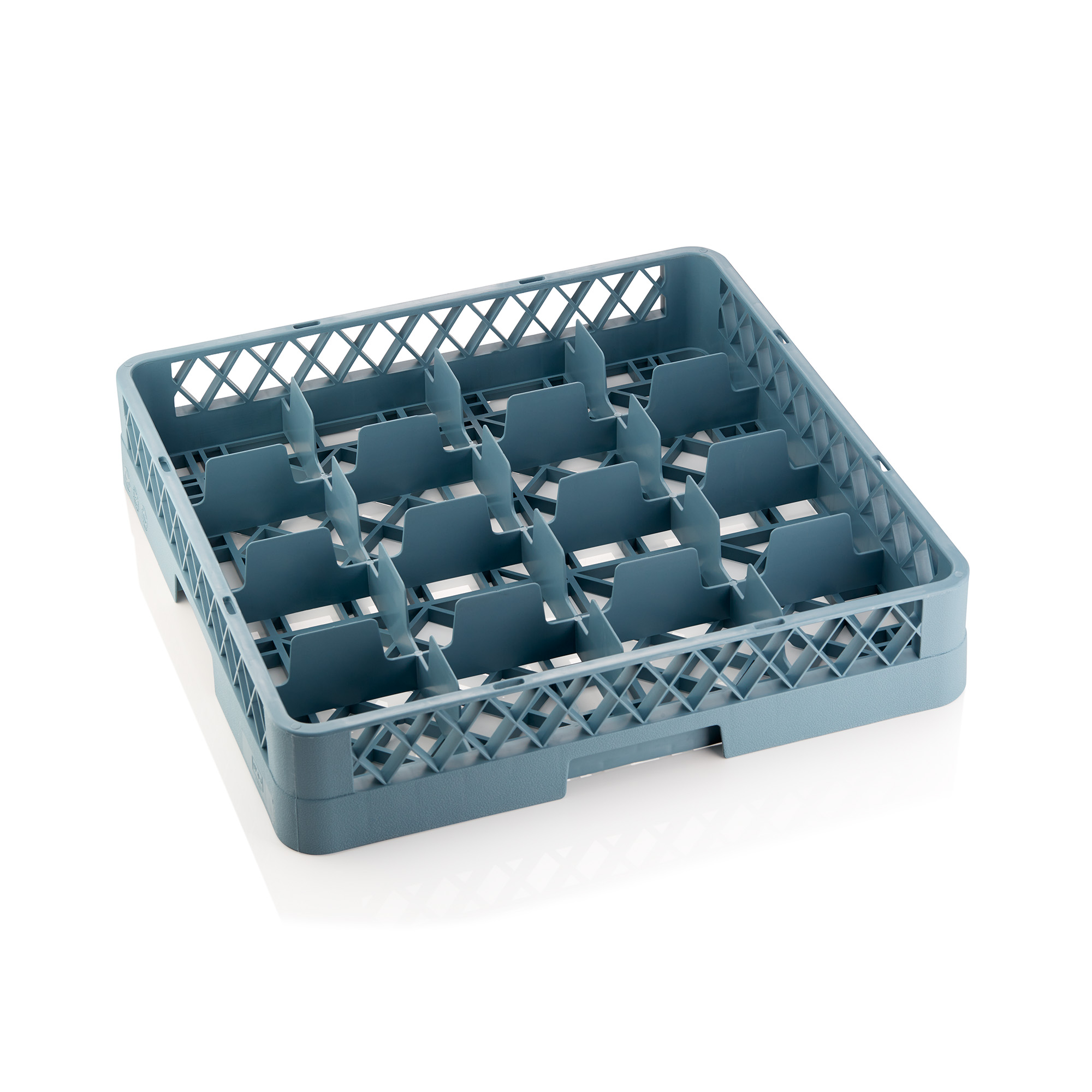 Tassenkorb DISH RACK 98, mit 16 Einteilungen, Polypropylen