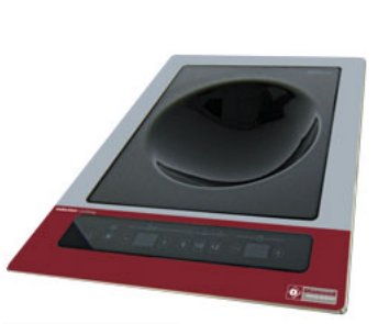 Plaque à induction |  "wok-encastrable" | 6 kW-TRI | Touches Tactiles | 440x580xh160 mm