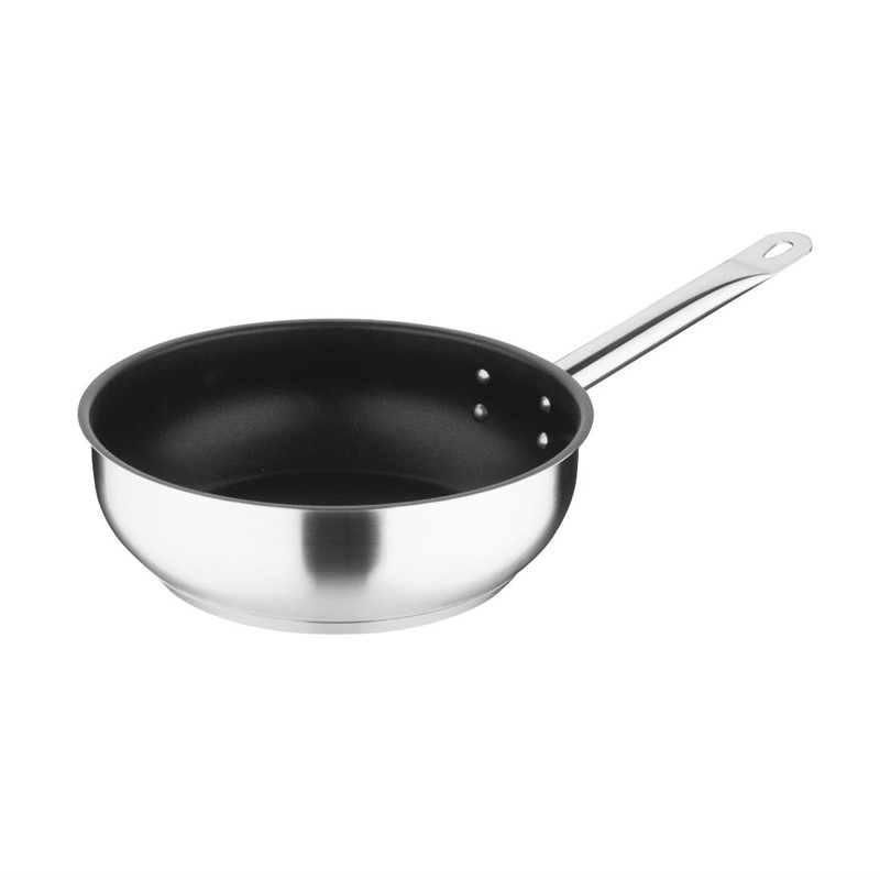 Platine Plus Sauteuse Ø24cm - Téflon en acier inoxydable