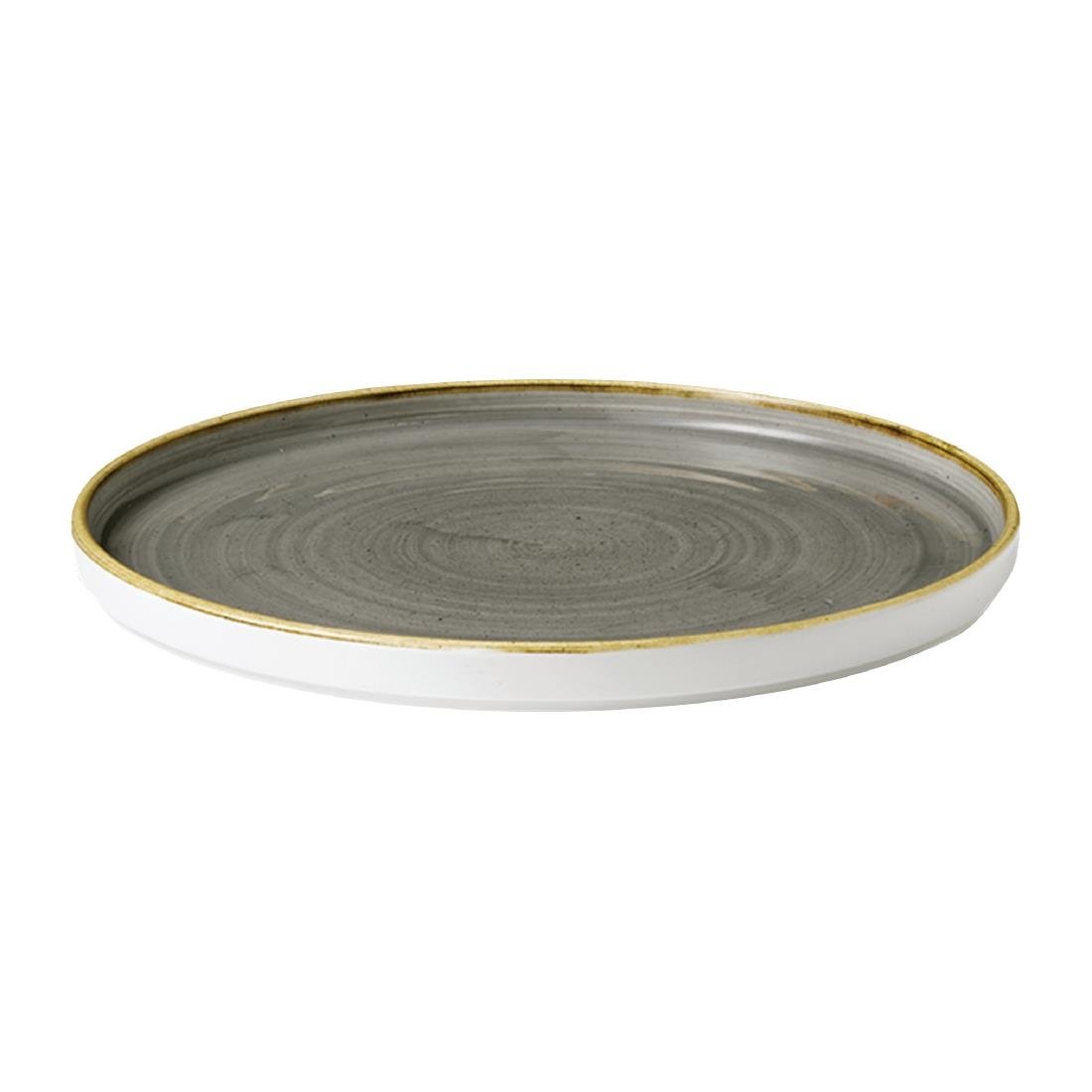 Assiettes avec rebord Churchill Stonecast Peppercorn Grey 210mm (Lot de 6) Assiettes avec rebord Churchill Stonecast Peppercorn Grey 210mm (Lot de 6)