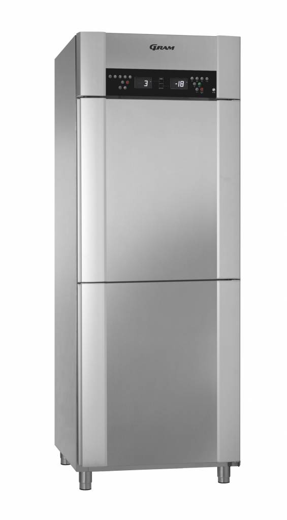 Réfrigérateur | Congélateur | INOX | Gram U | KP 82 CCF L2 4S | 286L | 820x785x2125(h)mm