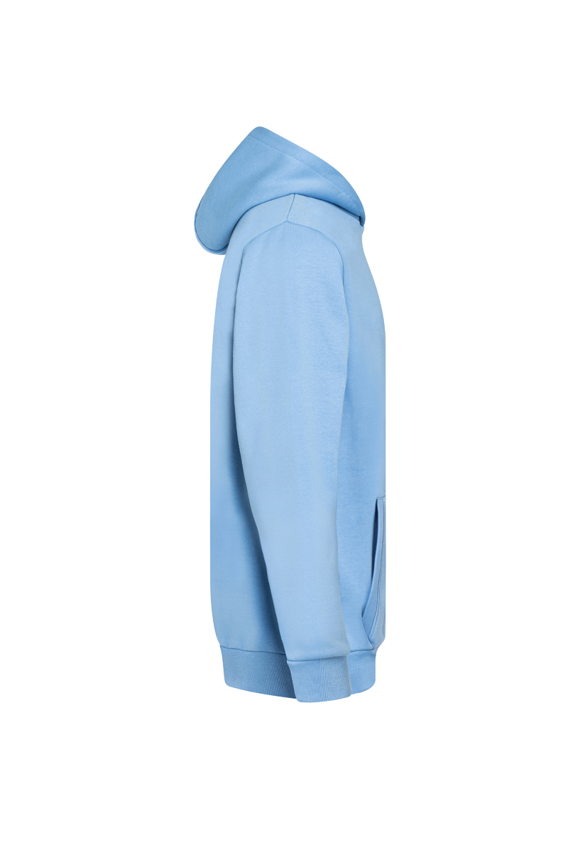 Herren Workwear Sweat Hoodie Soft-Face, aus nachhaltigem Material - Eisblau - L