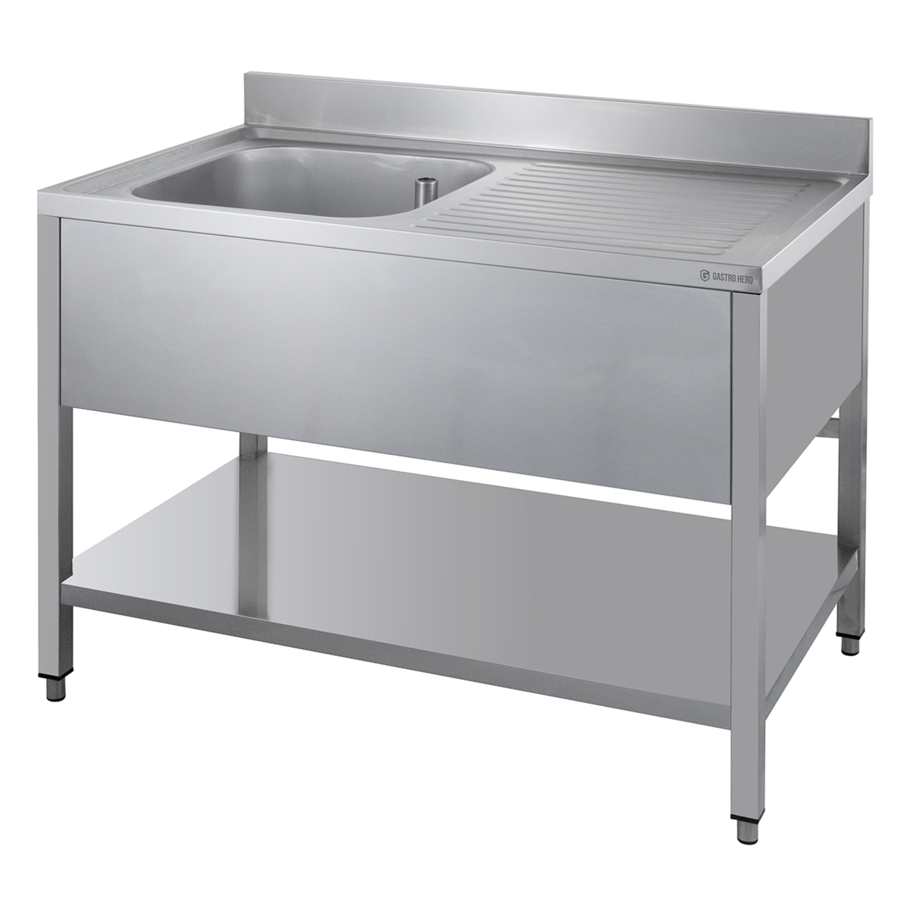Spültisch ECO 12x7 mit 1 Becken links