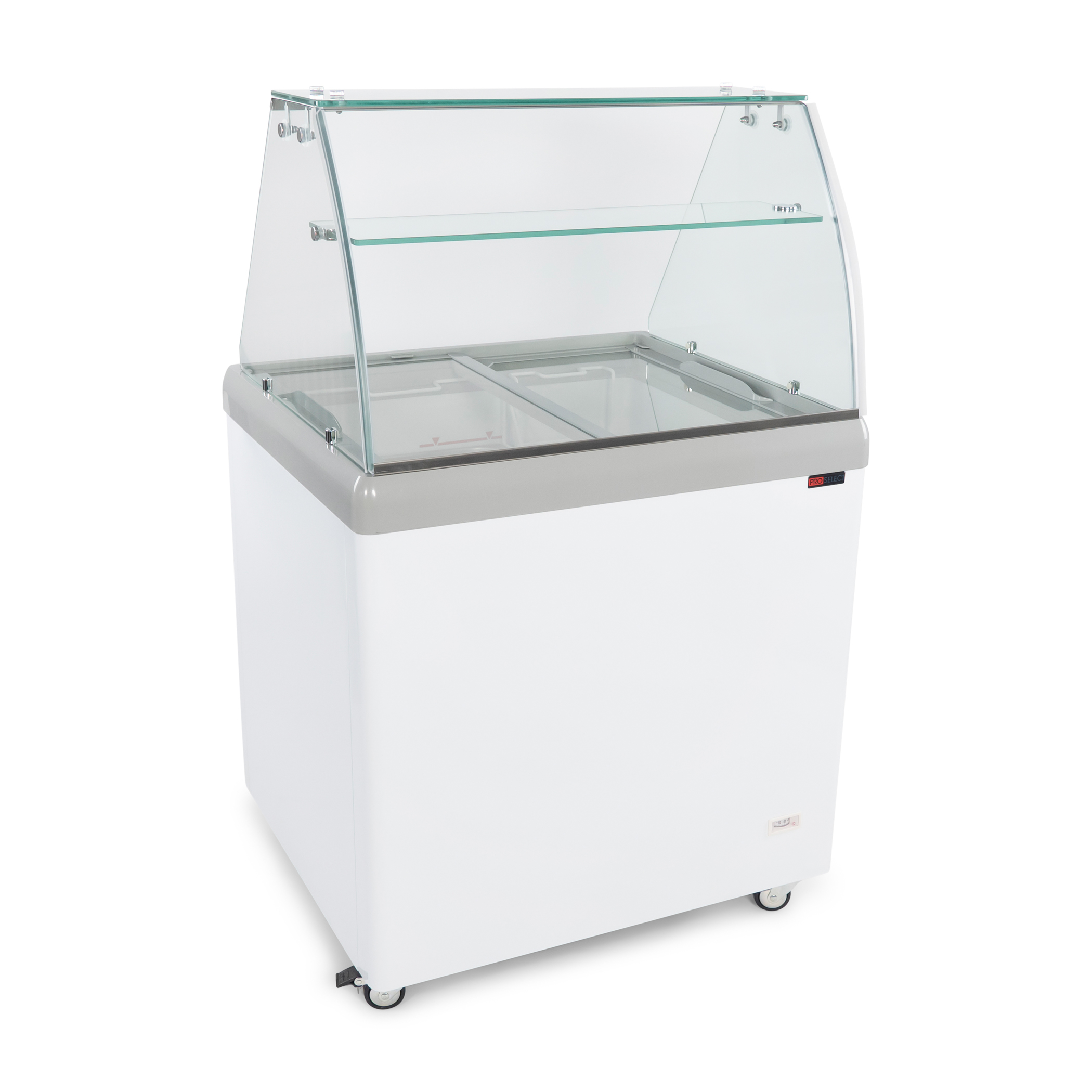 Schepijsvitrine - 4x5L - 800x694x(h)1279mm