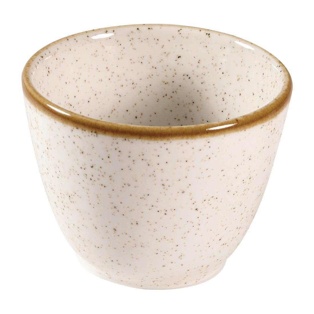 Churchill Stonecast Chip-Becher, Gerstenweiß, 11 oz, 100 mm (12 Stück)