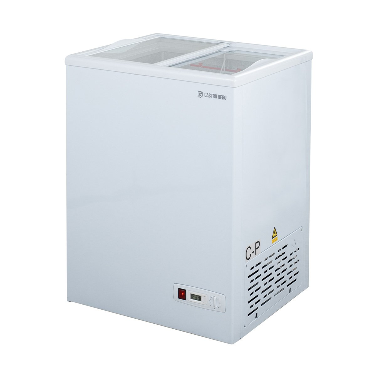 Tiefkühltruhe ECO 100 mit Glasschiebedeckel