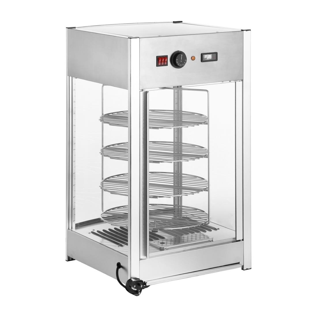 Buffalo 4 Etagen Beheizte Pizza Präsentationsvitrine